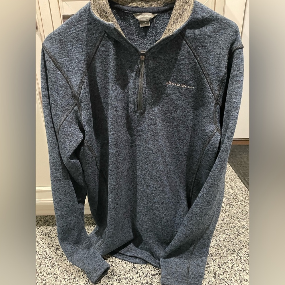 Eddie Bauer 1/4 zip sweater